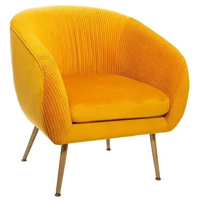 Produktbild von Lounge-Sessel Solaro Velvet Mustard