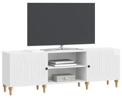 Produktbild von vidaXL TV-Schränk Hochglanz Weiß 150 x 31 x 50 cm Holzwerkstoff