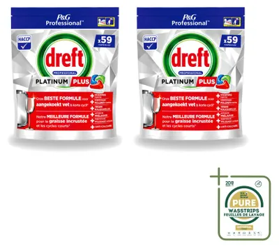 Produktbild von 2 x Fairy Dreft Handgeschirrspülmittel Original 8 x 1000 ml - Vorratspackung - 2 Stücke