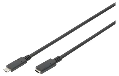 Obrázok produktu pre Predlžovací kábel DIGITUS USB Type-C, Type-C - C
