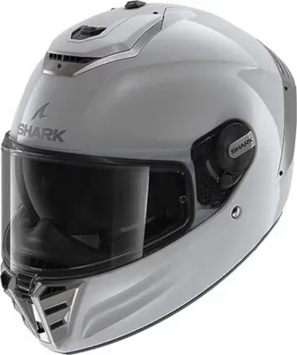 Produktbild von SHARK SPARTAN RS BLANK Integralhelm M in grau/weiß