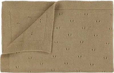 Immagine prodotto di Coperta Trixie in cotone 75x100cm - Beige sabbia