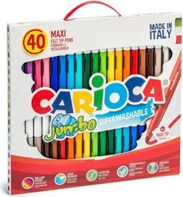 Produktbild von Carioca Jumbo, Extradick, Mehrfarbig, Rundspitze, 6 mm, Achteckig, Italien