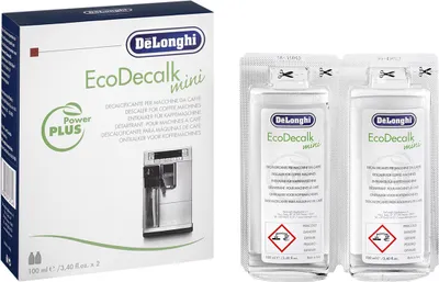 Produktbild von DeLonghi AS00006358 (=5513296011) Entkalker 2x100ml für Kaffeemaschinen, Kaffeevollautomaten