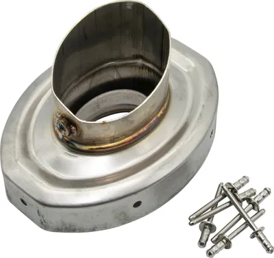 Produktbild von Auspuffblende LeoVince Auspuff-Ersatzteil Kappe Endschalldämpfer, Ø 50mm, rechts für FACTORY R