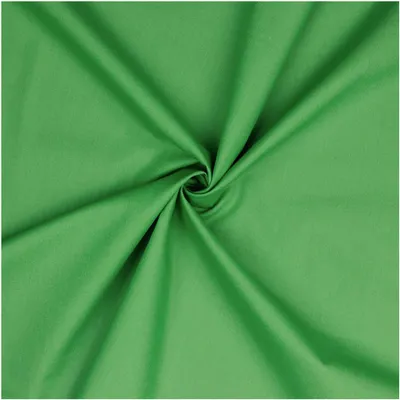 Popeline Baumwollstoff Fahnenstoff ab 1m x 146cm Meterware unifarben hellgrün