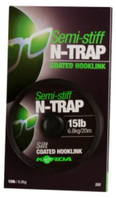 Zdjęcie produktu dla Żyłka przyponowa Korda N-TRAP Semi-Stiff 15 lb Silt