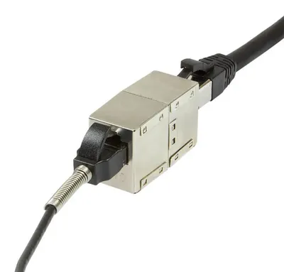 Image de Logilink Patchkabelverbinder 1:1 Cat.6 STP, 2xRJ45 Metalgeh.
