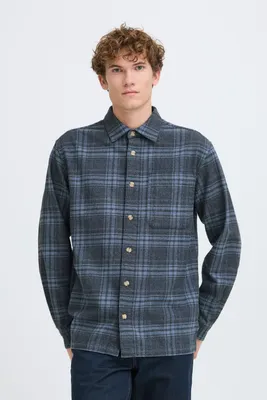 Produktbild von Casual Friday CFLOTUS Herren Hemd Langarmhemd Freizeithemd 100% Baumwolle Regular Fit