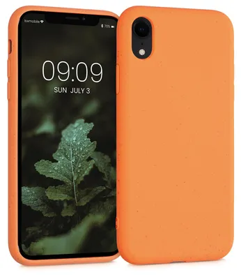Produktbild von kalibri Case kompatibel mit Apple iPhone XR - Hülle Handy - Handyhülle Fruity Orange