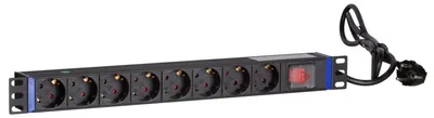 Immagine prodotto di DS-IT Presa di corrente da 19" con interruttore