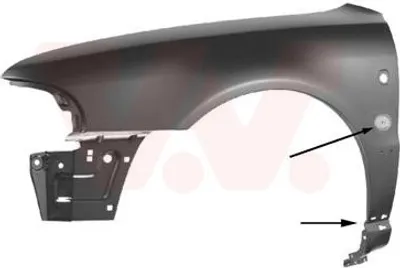 Produktbild von VAN WEZEL 0323653 Kotflügel Vorne Links für AUDI A4 Limousine (8D2, B5) A4 Avant (8D5, B5)