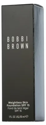 Zdjęcie produktu dla Podkład do twarzy Bobbi Brown Weightless Skin Foundation SPF 15, odcień W-066 Warm Honey (30 ml)