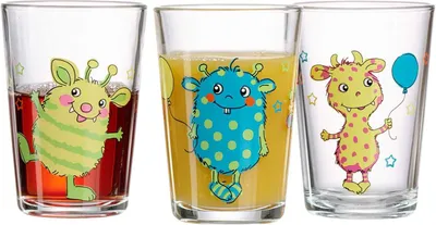 Produktbild von Ritzenhoff & Breker 1x MONSTERCHEN Kinderbecher Set 3-teilig