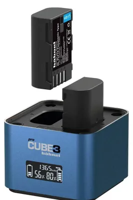 Immagine prodotto di Caricabatterie HAHNEL ProCube3 compatibile con Panasonic DMW-BLC12, BLF19, BLJ31, BLK-22.
