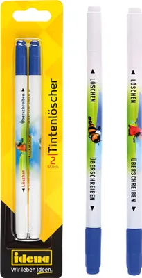 Produktbild von Idena 509047-2 Tintenlöscher, mit Doppelspitze