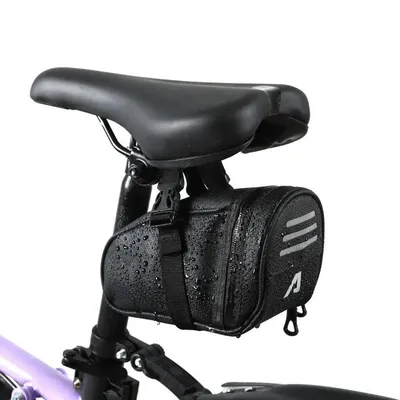 Produktbild von Alpensattel Satteltasche Light Easy – Leichte Gepäck-Satteltasche für Fahrrad & E-Bike – Wasserdicht, Schnellbefestigung, kompakt & reflektierend