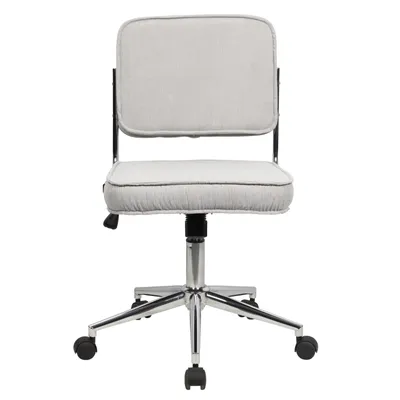 Image de SVITA LIV Chaise de bureau Chaise de bureau réglable en hauteur avec roulettes Gris