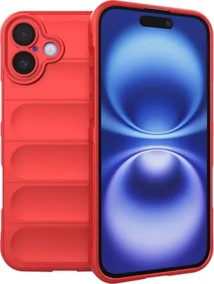 Immagine prodotto di Custodia Techsuit Magic Shield Back Cover per Apple iPhone 16 - Rosso