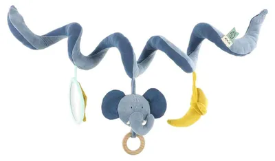 Produktbild von Trixie Aktivitätsspirale Babyspielzeug Mrs Elephant mehrfarbig