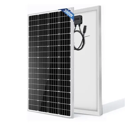 Produktbild von 300W 12V Solarpanel Solarmodul Photovoltaik 300 Watt Monokristallin Wohnmobil Camping DE