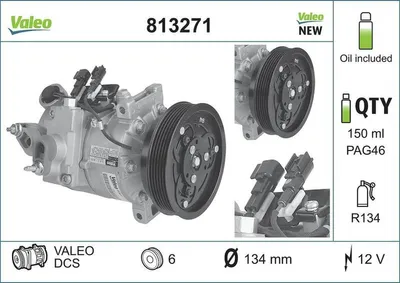 Immagine prodotto di Compressore, aria condizionata