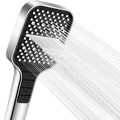 Produktbild von Duschkopf für Regenbrause mit 7 Einstellungen und Wassersparfunktion