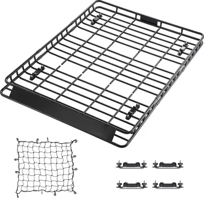 Obrázek produktu pro SucceBuy střešní nosič Střešní košík Nosič zavazadel 1630x1270x105 mm