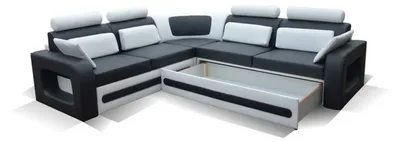 Immagine prodotto di Divano di design divano angolare divano letto funzione divano pelle imbottitura tessile divani nuovo