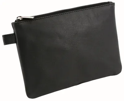 Produktbild von Alassio Mehrwegbeutel - 23 x 16 cm, Echt Leder, schwarz