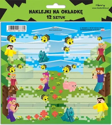 Obrázek produktu pro Samolepky do sešitu - hra 2 (12 ks)