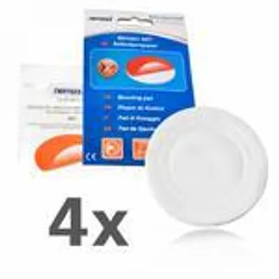 Immagine prodotto di NEMAXX® Pad Fissaggio Rilevatore Fumo Ø80 mm – Adesivo 3M High-Tack, Autoadesivo – Montaggio Senza Foratura – Per Fumo, CO e Termici – 4 Pezzi