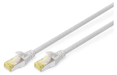 Image de DIGITUS DK-1644-A-015 Câble patch DIGITUS, cat. 6A, S/FTP, 1,5 m, gris