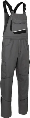 Produktbild von Kübler Iconiq Latzhose anthrazit/schwarz Gr. 56