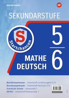 Produktbild von Startchancen Paket Basiskompetenzen und Deutsch als Zweitsprache Klasse 5/6 (4 Hefte)