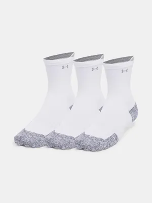 Obrázek produktu pro Under Armour Ua Ad Run Cushion 3Pk Crew - bílá, Velikost:M