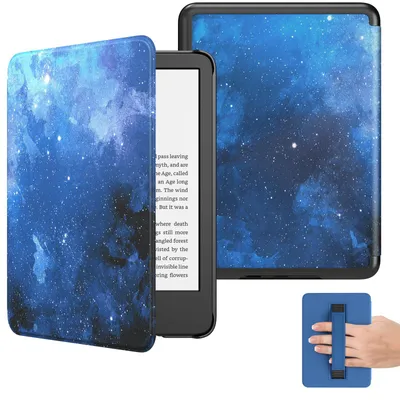 Image de Étui MoKo pour Kindle 6" (11e génération, 2024/2022), couleur bleu