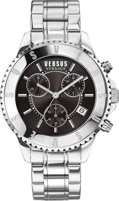 Produktbild von Versus by Versace Herren Uhr Armbanduhr Chronograph Tokyo VSPGN2219 Edelstahl