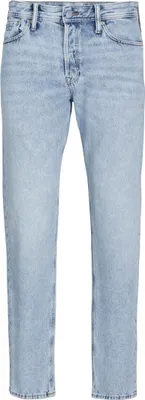 Produktbild von JACK & JONES Denim Jeans Hose Regular Baumwolle Pants mit Knopfleiste JJORIGINAL Größe: 28W / 32L