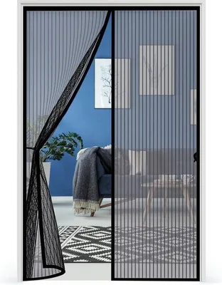 Zdjęcie produktu dla Moskitiera magnetyczna do drzwi balkonowych i tarasowych - 100 x 210 cm