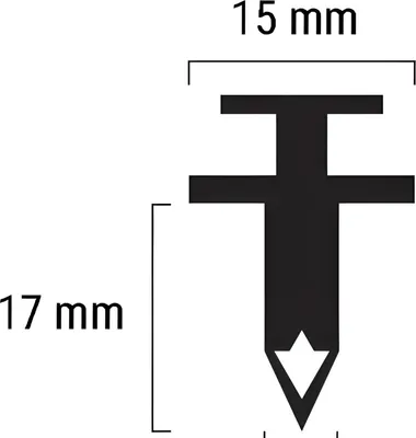 Produktbild von RMS Plastikniete Niete 09409-06313 kompatibel mit Suzuki AN 400 Burgman
