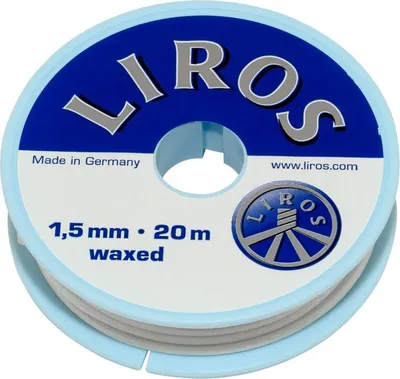 Produktbild von LIROS Takel- und Bändselgarn, 1,0 und 1,5 mm Durchmesser, Seil-Ø:1 mm