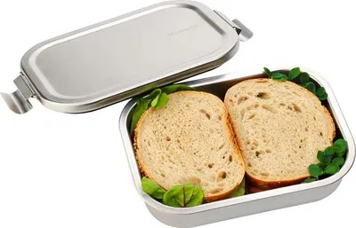 Obrázok produktu pre Brabantia Make & Take, Dóza na jedlo, Dospelý, Oceľ, Nerezová oceľ, Jednofarebné, Obdĺžnikový