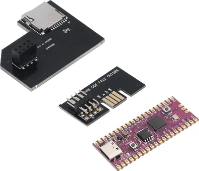 Zdjęcie produktu dla do płytki rozwojowej Picoboot FPC Flex Ribbon Cable z adapterem czytnika kart pamięci Micro do konsoli GC DOL 001 Retro Console