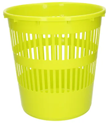 Produktbild von Plasticforte Abfalleimer - 10L - 28 cm - Kunststoff - grun
