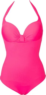 Immagine prodotto di Costume donna RAGNO intero mare o piscina con coppe imbottite laccio al collo articolo DN23H1, 5 - QUINTA, Poliammide 89%,Spandex 11%