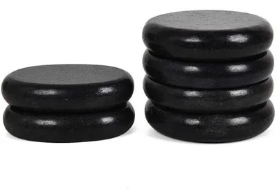 Obrázek produktu pro Masážní sada Steinset (6 kusů) – Profesionální wellness pro domácí použití – Úleva od bolesti a relaxace – Zlepšení prokrvení