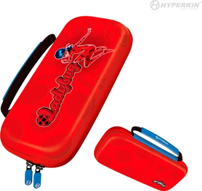 Zdjęcie produktu dla Hyperkin M07541-MTLB, Pokrowiec, Wielobarwny, Czerwony, Octanu winylu z polietylenu (PEVA), Nintendo Switch Lite, Odporny na wstrząsy, Wodoodporne, Pokrowiec