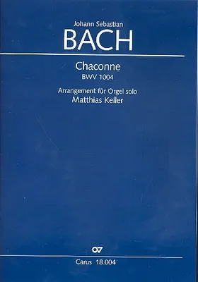Produktbild von Chaconne BWV1004 für Orgel