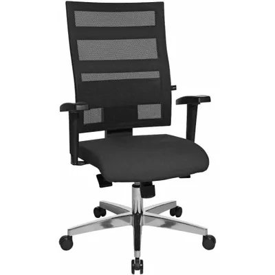 Produktbild von Topstar Bürostuhl X-Pander, 959T T200 schwarz, alu Stoff